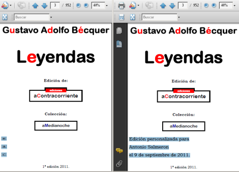A-PDF Text Replace, el PDF antes y después