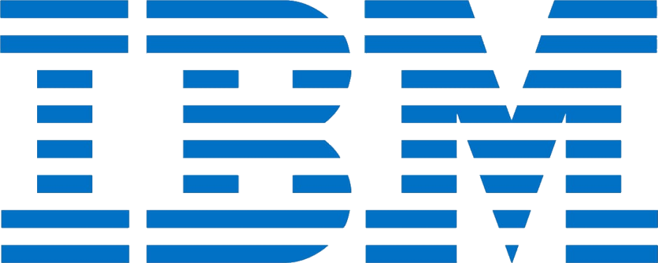 Logotipo de IBM en 1989 en uso durante la realizaci�n de este curso