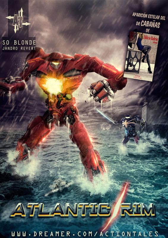 Atlantic Rim de So Blonde, portada de Jandro Revert