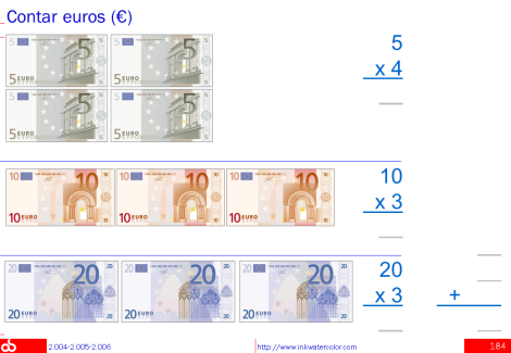 Aprender a contar euros