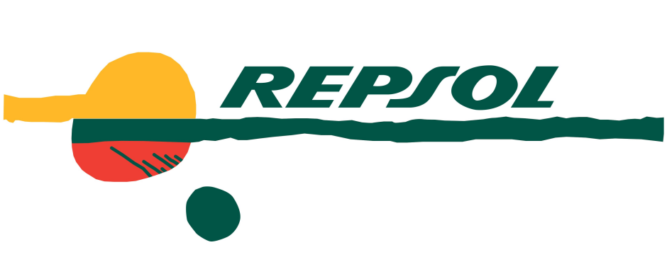 Logotipo de Repsol de 1987 a 1997 en uso durante la realizaci�n de este proyecto